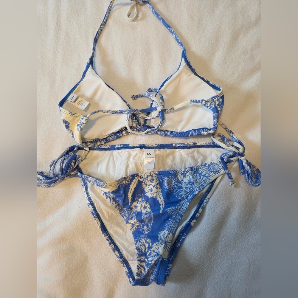 ECHO FLORAL BIKINI NWOT - Picture 5 of 7